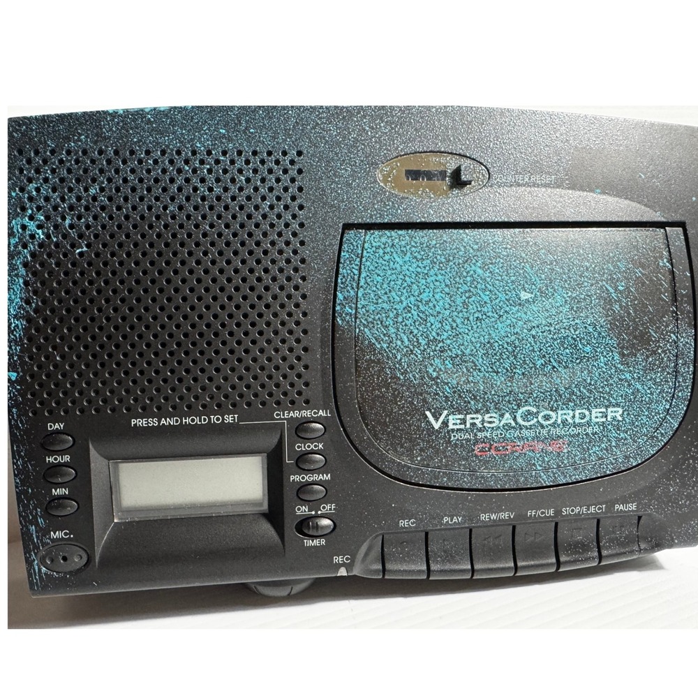 Sangean Versa Corder Dual Speed Telephone Cassette Recorder Tested Working